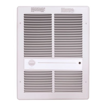 Tpi TPI Fan Forced Wall Heater - 4000/3000/2000/1500W 240/208V White HF3316T2RPW